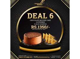 Kababjees Bakers Deal 6 For Rs.1350/-